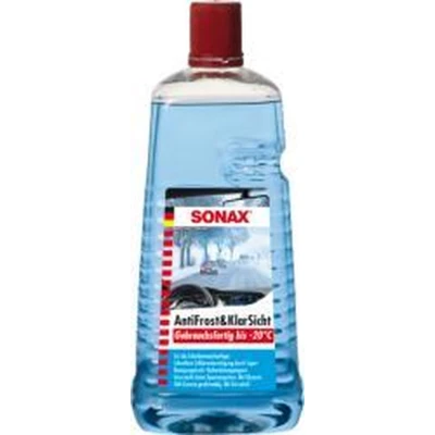 Afbeelding van Sonax AntiFrost&amp;KlarSicht klaar voor gebruik tot 20 C (2 liter) is een snelle, streepvrije en effectieve ruitenreiniger de winter, art.nr. 03325410