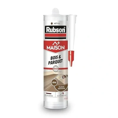 Afbeelding van Rubson Home Afdichtmiddel voor beukenhout en parket, acrylafdichtmiddel alle hout metselwerksubstraten, binnen buitenvoegen, 280 ml (verpakking kan variëren)