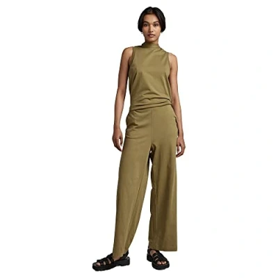Afbeelding van G Star Overall OPEN BACK Jumpsuit, Dames, Maat: 40, Oliv