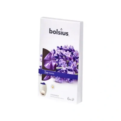 Afbeelding van Bolsius Waxmelts true scents lavender 6 stuks