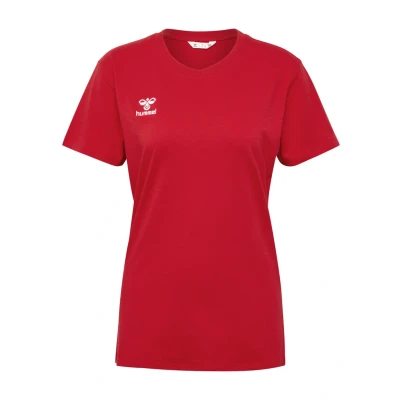 Afbeelding van Hummel Tshirt basic, Dames, Maat: 44, True red