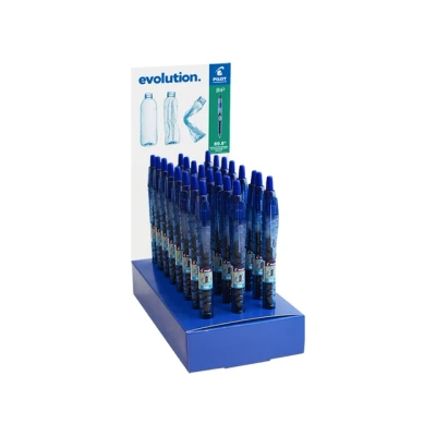 Afbeelding van Gelschrijver pilot begreen b2p ecoball m blauw 24 stuks