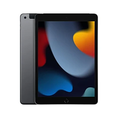 Afbeelding van 2021 Apple iPad (10.2 Inch, Wi Fi + Cellular, 64GB) Spacegrijs (Refurbished)