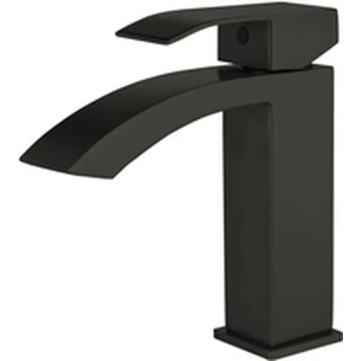 Afbeelding van Wastafel Mengkraan Allibert Cabernet 18,2x4,2 cm Mat Zwart