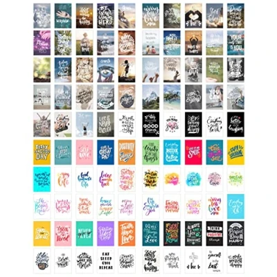Afbeelding van Edition Seidel Set van 100 ansichtkaarten met spreuk &#039;Life &amp; Momenten&#039;, spreuk, cadeau, cadeau idee, verjaardagskaarten, verjaardag, liefde, vriendschap, leven, motivatie, grappig, postcrossing