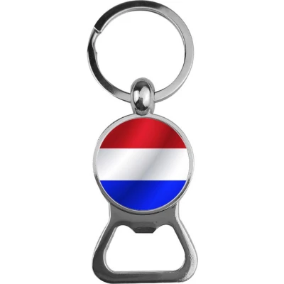 Afbeelding van Bieropener Glas Vlag Nederland