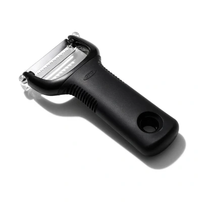 Afbeelding van Dunschiller OXO Good Grips Julienne Zwart RVS 16 cm