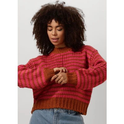 Afbeelding van Ydence sweater voor dames roze maat l