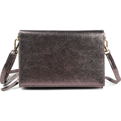 Afbeelding van Taupe Barcelona portemonnee / telefoontasje OLP9060
