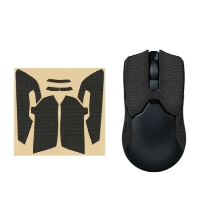 Afbeelding van kwmobile gaming Muis grip tape geschikt voor Razer Viper 8k HZ Antislip muistape in zwart