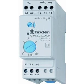 Afbeelding van Finder niveaubewakingsrelais instelbare gevoeligheid 5 150 kohm vertragingstijd 0 5s of 7s 230 240vac etc 72 01 8 240 0000