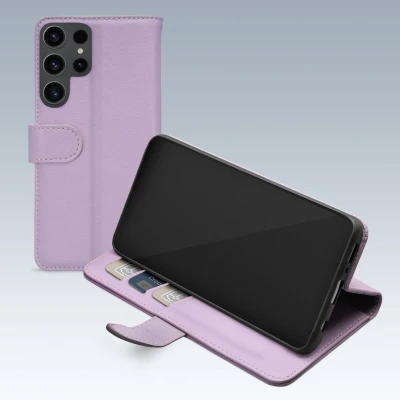 Afbeelding van Mobilize Premium Gelly Wallet Book Case Samsung Galaxy S23 Ultra 5G Purple