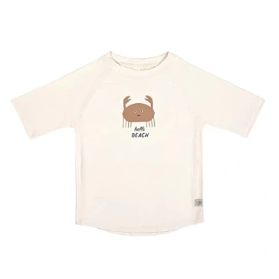 Afbeelding van Lässig Zwemshirt Rashguard Korte Mouw Splash &amp; Fun Crabs milky, 03 06 mnd. Maat 62/68