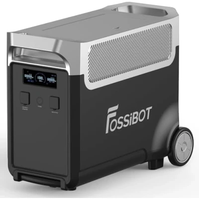 Afbeelding van FOSSiBOT FB3840 LifePO4 extra accu, capaciteit van 3840 Wh, uitbreidbaar tot 11520 Wh powerstation, snel opladen, accu voor thuis, noodstroomvoorziening, campinguitstapjes, reizen