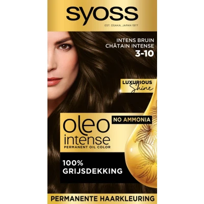 Afbeelding van Syoss Haarverf Oleo Intense 3 10 Intens Bruin