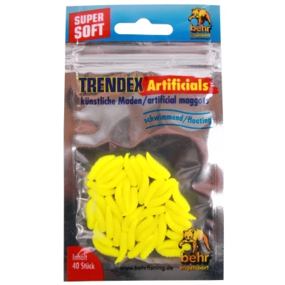 Afbeelding van Behr Trendex Imitatie Maden Fluo Yellow (40 stuks) aas