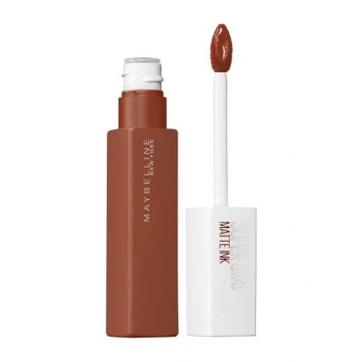 Afbeelding van 1+1 gratis: Maybelline SuperStay 24h Matte Ink Lippenstift 75 Fighter