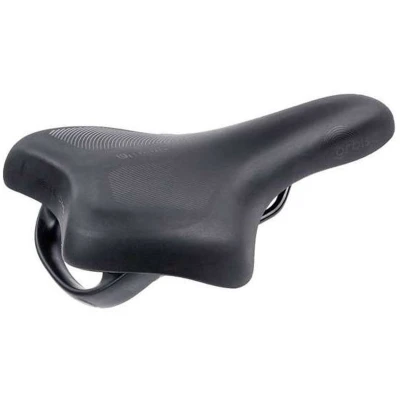 Afbeelding van Selle Royal Orbid Cruiser Breed Fietszadel Met Handgreep Unisex Zadel Zwart
