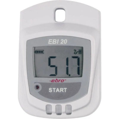 Afbeelding van ebro EBI 20 TH1 Multidatalogger Te meten grootheid: Vochtigheid, Temperatuur 30 tot +70 C 0 100 % Hrel