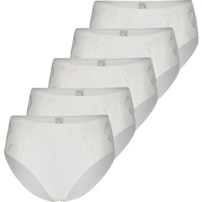 Afbeelding van Nina von C. HÜFT 5ER PACK Basic Slip, Dames, Maat: 46, Champagner
