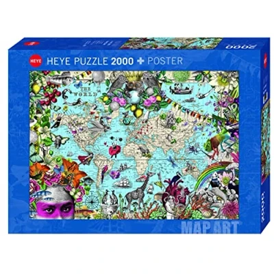 Afbeelding van Heye Puzzel quirky world 2000