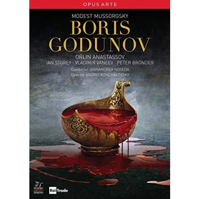 Afbeelding van Orlin Anastassov, Orchestra and Chorus Teatro Regio Torino Mussorgsky: Boris Godunov (DVD)