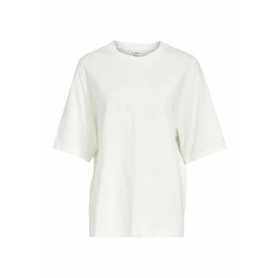Afbeelding van Object Tshirt basic, Dames, Maat: XS, Cloud dancer