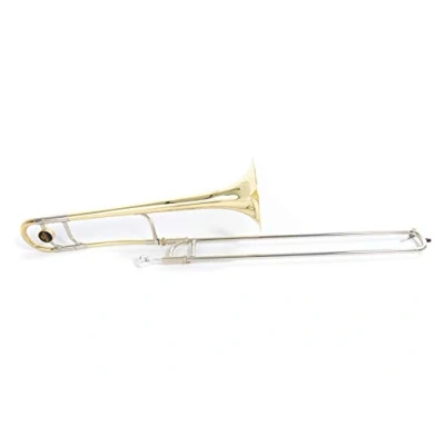 Afbeelding van Roy Benson Bb Tenortrombone TT 227 (Exclusieve boring 12,7 mm, premium 8&quot; messing beker, nikkelzilveren buitenschuif, hardchromen binnenschuiven, makkelijk mee te nemen gevormde koffer)