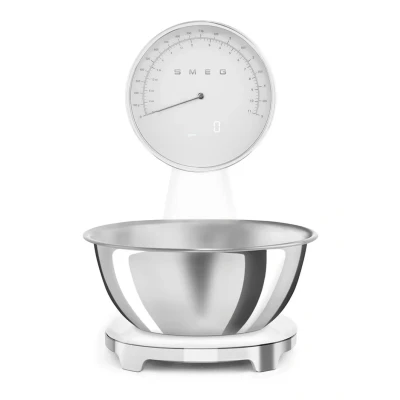 Afbeelding van SMEG KSF01WHWW Weegschaal Analoog en digitaal Wit