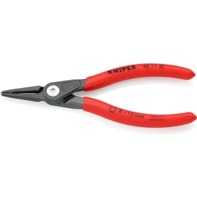 Afbeelding van Knipex 48 11 J0 SB Precisie borgveertang Geschikt voor borgringen Binnenringen 8 13 mm Puntvorm Recht
