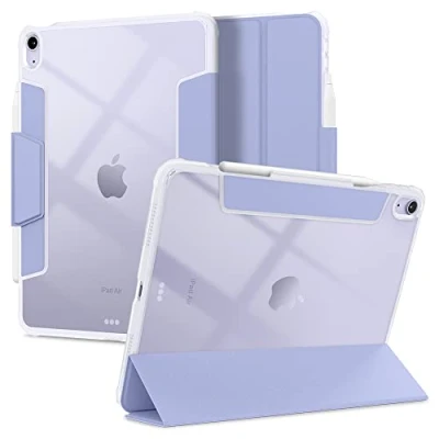 Afbeelding van Spigen Ultra Hybrid Pro iPad Air 10.9 (2020/2022) Hoes Book Case Paars