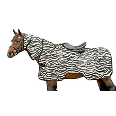 Afbeelding van HKM Vliegen Uitrijdeken Zebra 125/175