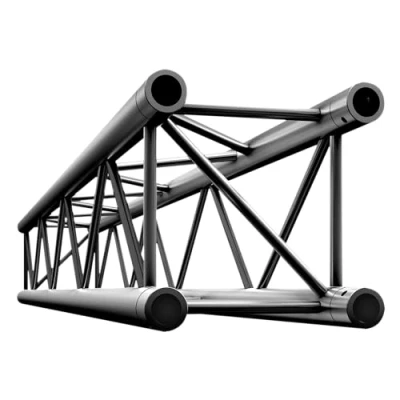 Afbeelding van Milos QTU3000 BLACK Vierkant Truss Lengte 3000mm Zwarte Poedercoating