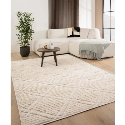 Afbeelding van Scandinavisch Vloerkleed Arc Gem Crème 200x300 Cm