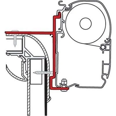 Afbeelding van Fiamma Kit Pilote Explorateur Voortent Adapter voor F45