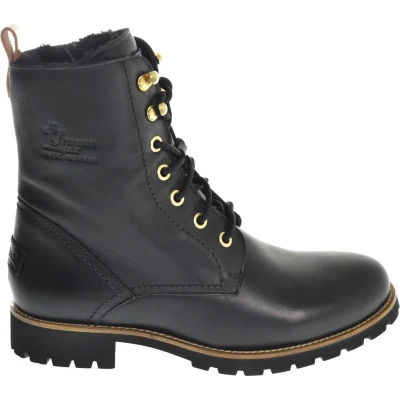 Afbeelding van Panama Jack Fara Igloo Trav B1 napa Black Dames Veterboots Zwart 42