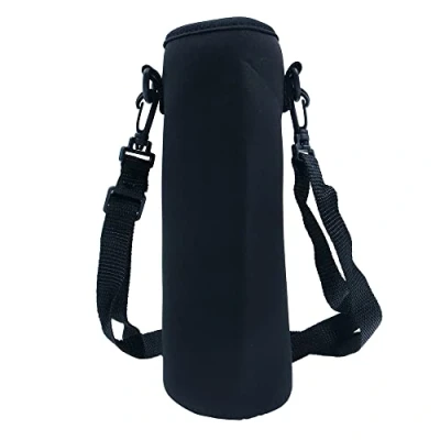 Afbeelding van WANGCL 2 stks Water Fles Carrier Geïsoleerde Cover Bag Pouch Houder Schouderriem 1L