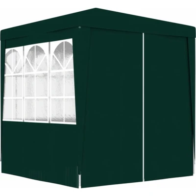 Afbeelding van Partytent met zijwanden professioneel 90 g/m² 2x2 m groen