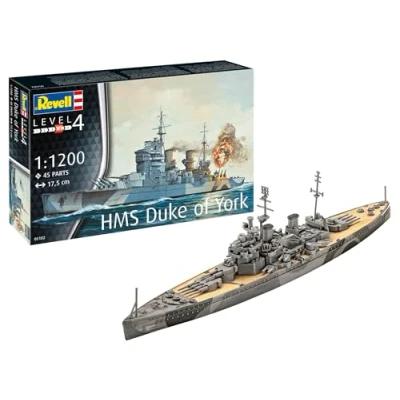 Afbeelding van 1:1200 Revell 05182 Battleship HMS Duke of York Plastic Modelbouwpakket