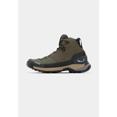 Afbeelding van Salewa PUEZ Leather MID PTX M, bungee koord onyx, 45 EU
