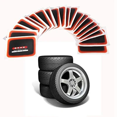 Afbeelding van Nikou Bandenpatches 20 stuks universele auto motorfiets radiaalbanden bandenreparatiepatch (maat: KDS 08)