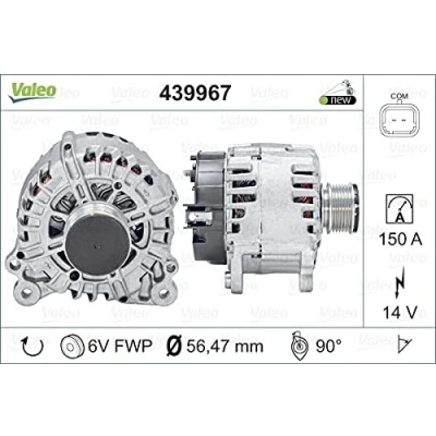 Afbeelding van Valeo Alternator/Dynamo 439967