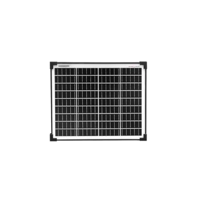Afbeelding van enjoy solar Monokristallijn zonnepaneel, 20 W, 12 V, 182 mm zonnecellen, 10 busbars, ideaal voor camper, mini PV installatie, tuinhuisjes, boot