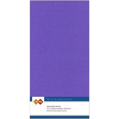 Afbeelding van Vierkant Violet Linnenkarton 10 stuks