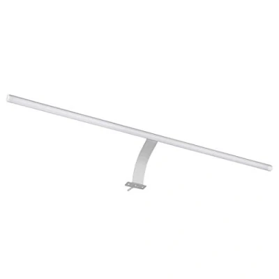 Afbeelding van SEBSON® LED Spiegellamp 60cm met Schakelaar, Badkamer Verlichting IP20, Spiegelkast Lamp Neutraal Wit 4000K 6W, 450lm, Spiegelverlichting 600x13mm Aluminium