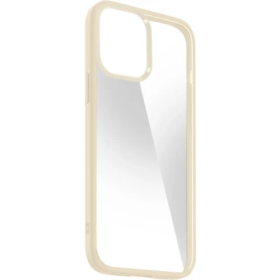Afbeelding van Apple iPhone 14 Pro Max Hoesje Kunststof Spigen Hardcase/Backcover Beige Telefoonhoesje Shockproof/Valbescherming