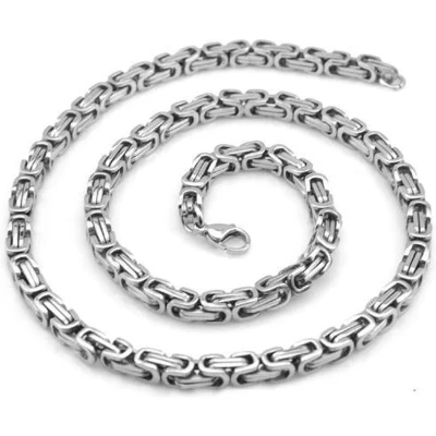 Afbeelding van Koningsketting Edelstaal Stalen Ketting Ø6mm / 60cm