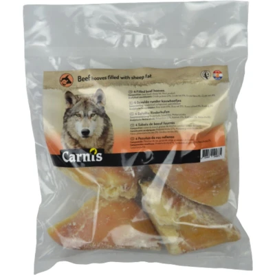 Afbeelding van Carnis gevulde kauwhoefjes met paté zak 390gr