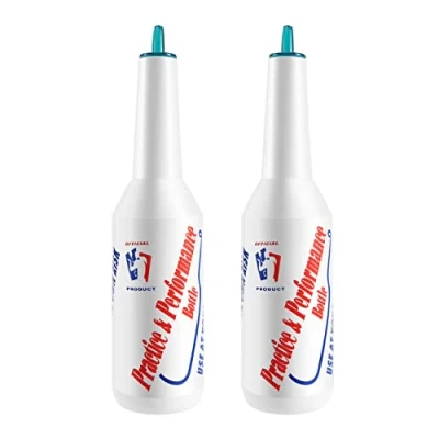 Afbeelding van Gokelomg 2 flair flessen, cocktailshaker, bartender set, trainingsfles, barkeeper oefen en prestatiefles, Bartending Bar Pub fles 25oz/750ml (wit