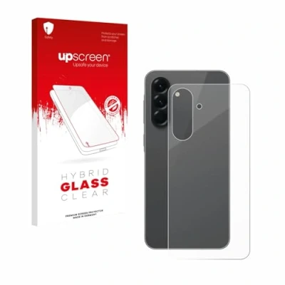 Afbeelding van upscreen Screenprotector voor Samsung Galaxy A56 (Achterkant) Folie Beschermfolie Beschermglas transparant